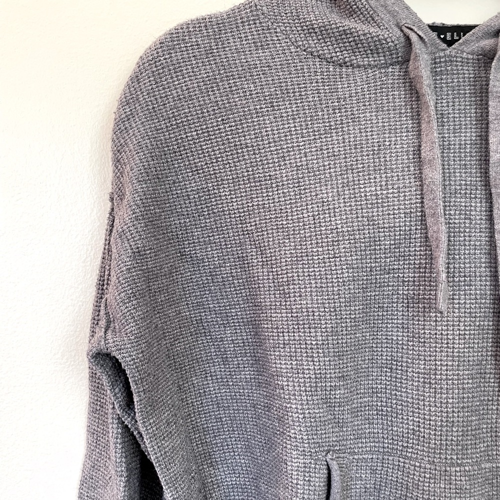 Love Ellie | Grey Hooded Sweater | Size Small - Picture 4 of 11